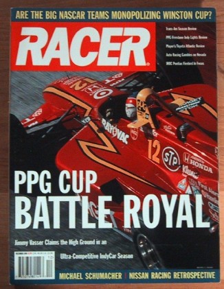 RACER MAGAZINE 1996 DEC - VASSER, IROC FIREBIRD, KENDALL, NISSAN Z RACING